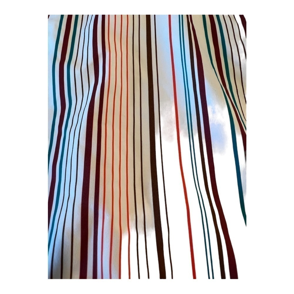 Addition Elle String Bikini Multi Striped Swim Bottom Bikini Separate 1X NEW - Picture 8 of 10